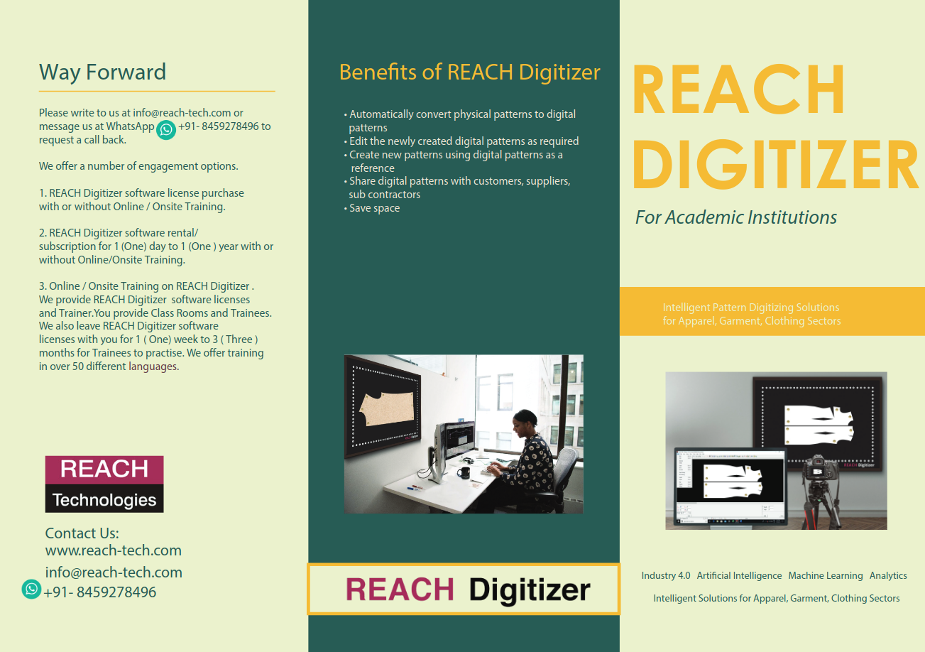 REACH Digitizer for Academia Brochure Image