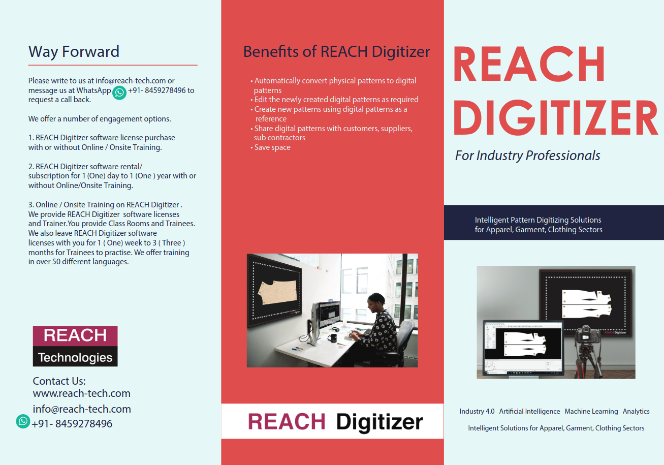 REACH Digitizer for Professionals Brochure Image
